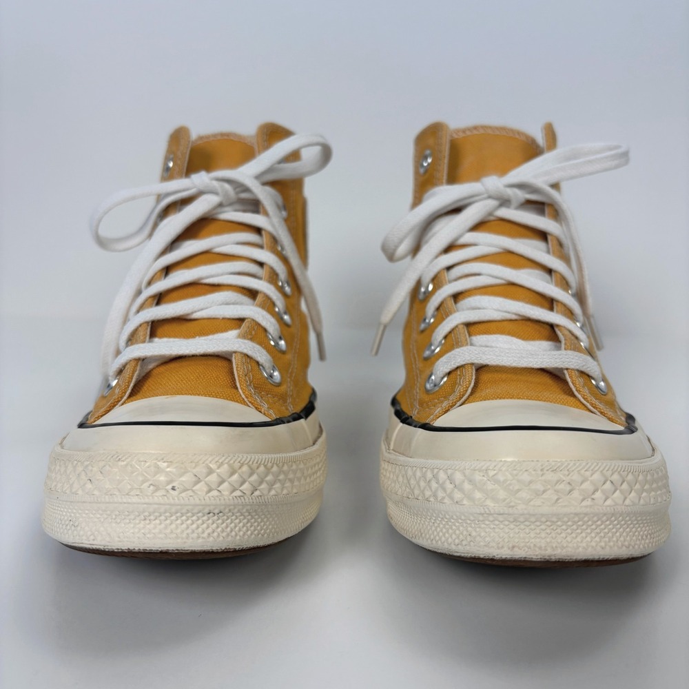 Converse Chuck 70 Hi Sunflower Yellow Hi Top Shoes Womens 7.5 Mens 5.5 162054C - Picture 11 of 12